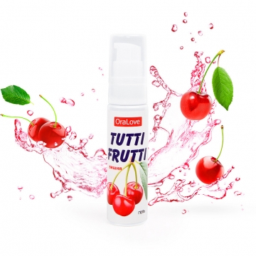 Гель TUTTI-FRUTTI ВИШНЯ серии OraLove 73749